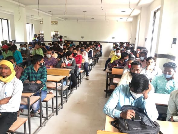 YUVA Foundation organized a job fair at Kamlashwar 9 feb 2022 image 3