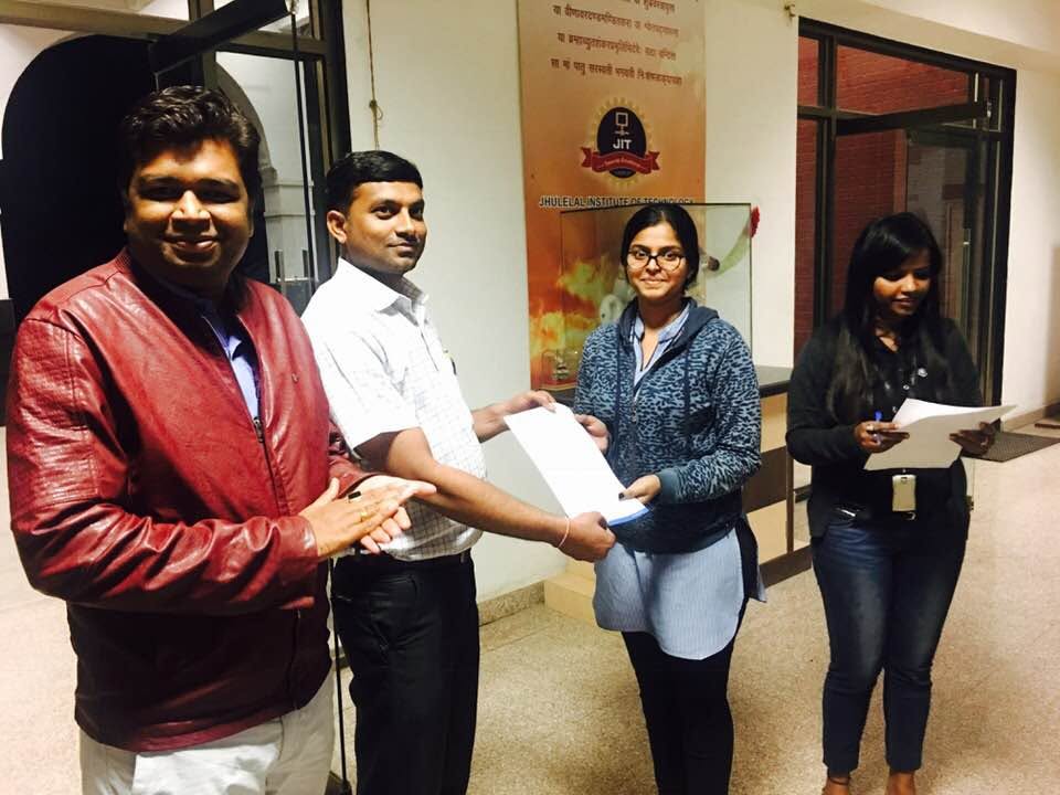 YUVAFOUNDATION hosted Campus of Mphasis 18 jan 2018 image 1