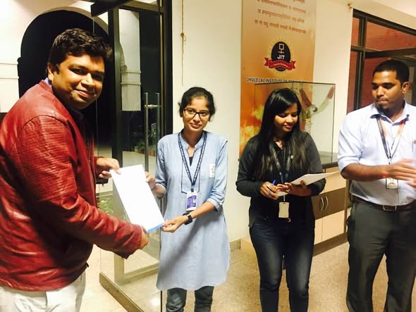 YUVAFOUNDATION hosted Campus of Mphasis 18 jan 2018 image 2